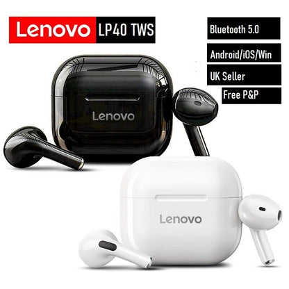 Lenovo LP40 TWS Bluetooth 5.0 Wireless Earbuds