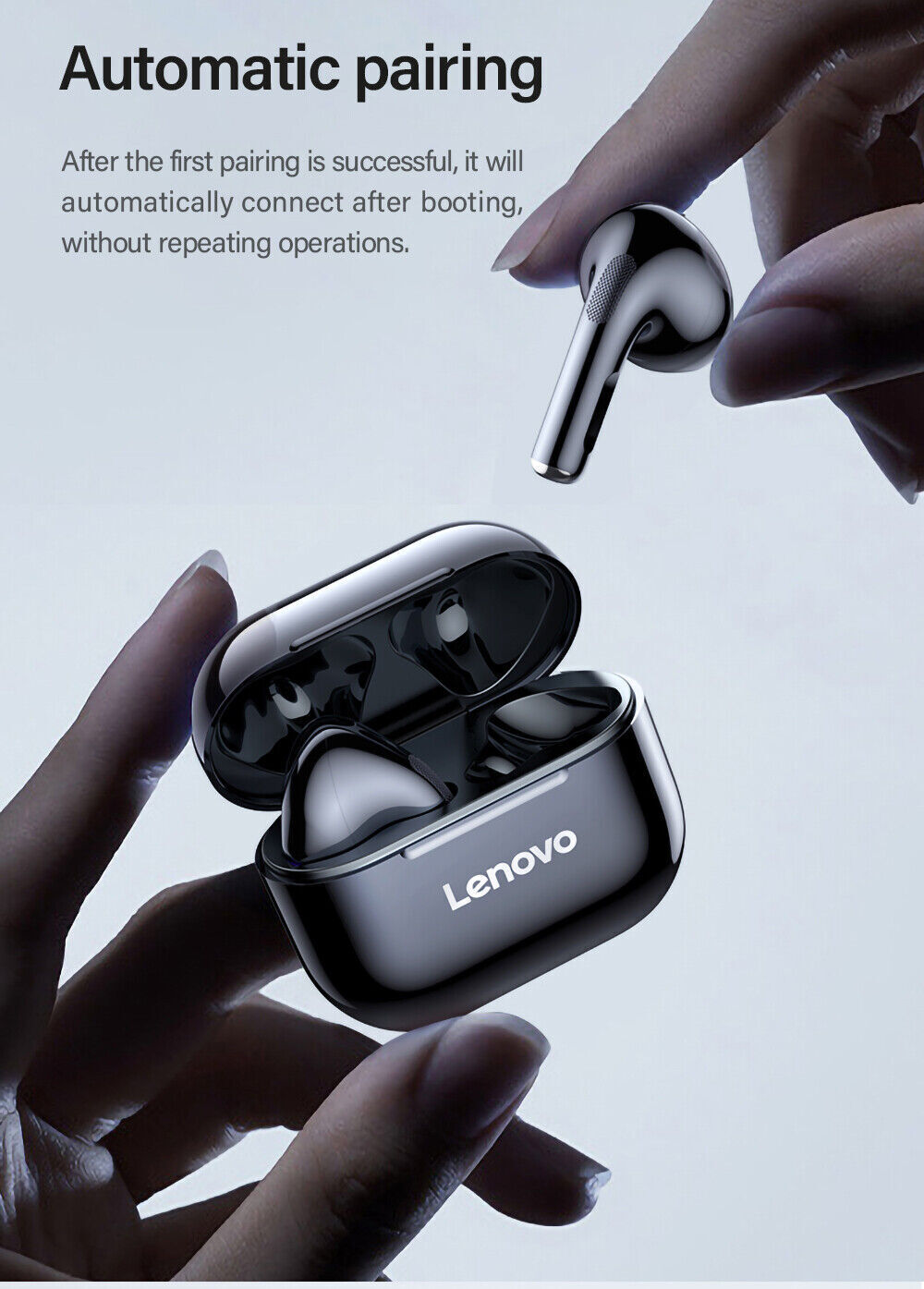 Lenovo LP40 TWS Bluetooth 5.0 Wireless Earbuds